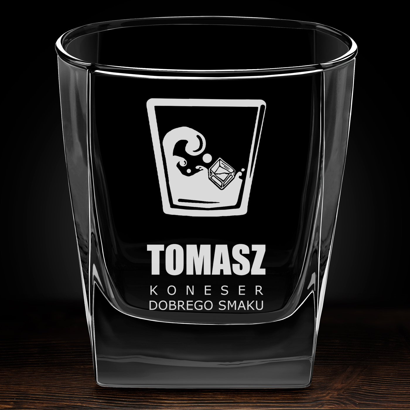 Szklanki grawerowane do whisky x6 komplet dedykacja dla konesera whisky