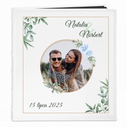 Album na zdjęcia z nadrukiem i Twoim zdjęciem dla pary na ślub