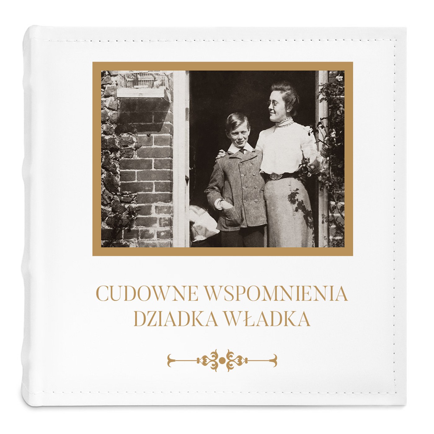 Album na zdjęcia z nadrukiem i Twoim zdjęciem dla dziadka
