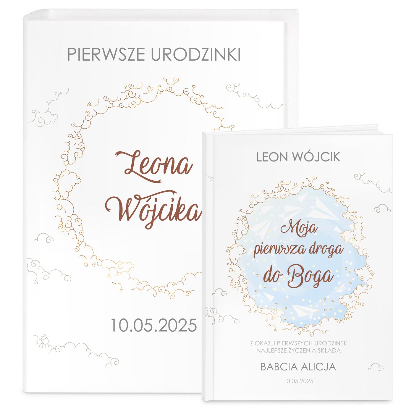 Biblia w etui z nadrukiem dla chłopca na roczek