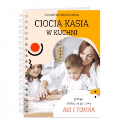 Przepiśnik kołonotatnik na przepisy z Twoim zdjęciem dla cioci