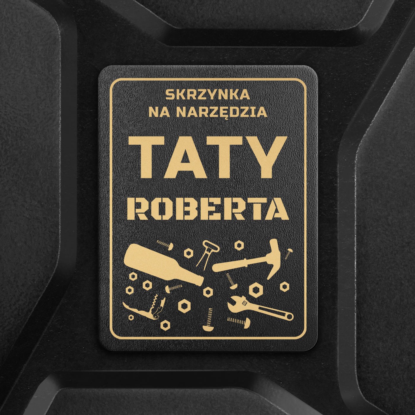 Kanister barek z grawerem dla majsterkowicza taty na imieniny Dzień Ojca