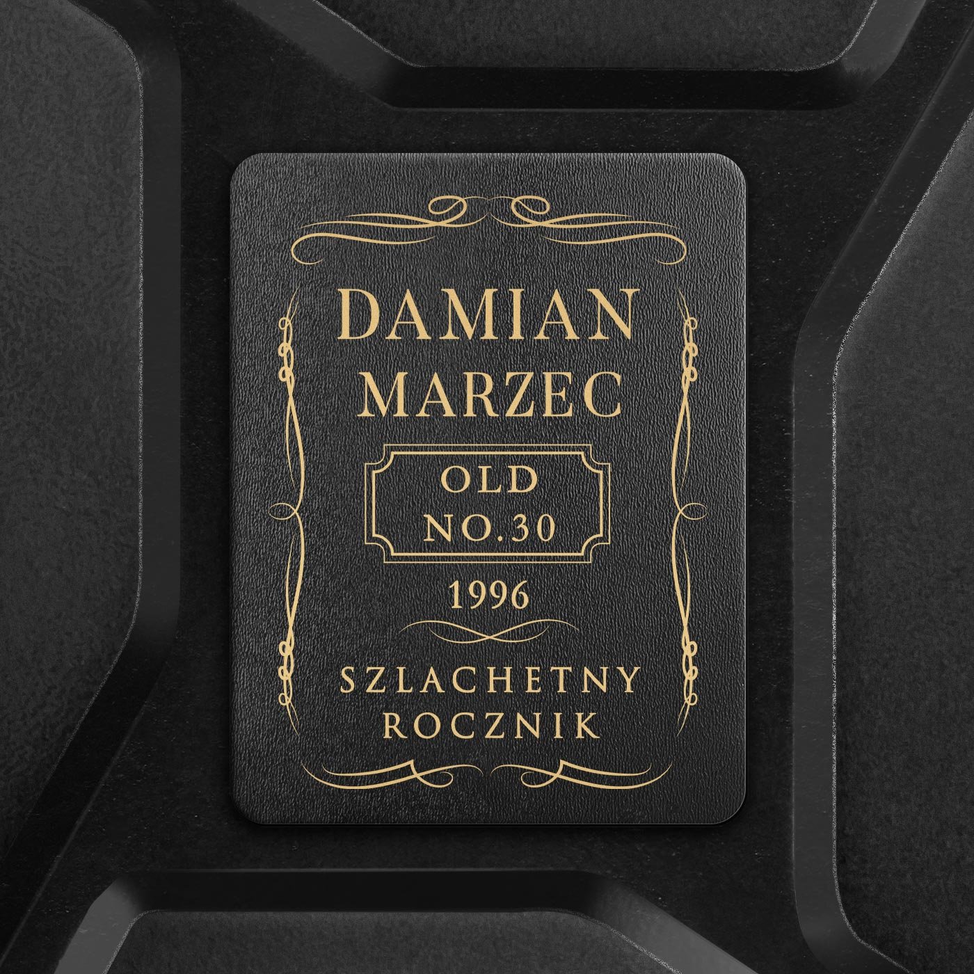 Kanister barek z grawerem dla gentlemana konesera whisky na 30 urodziny