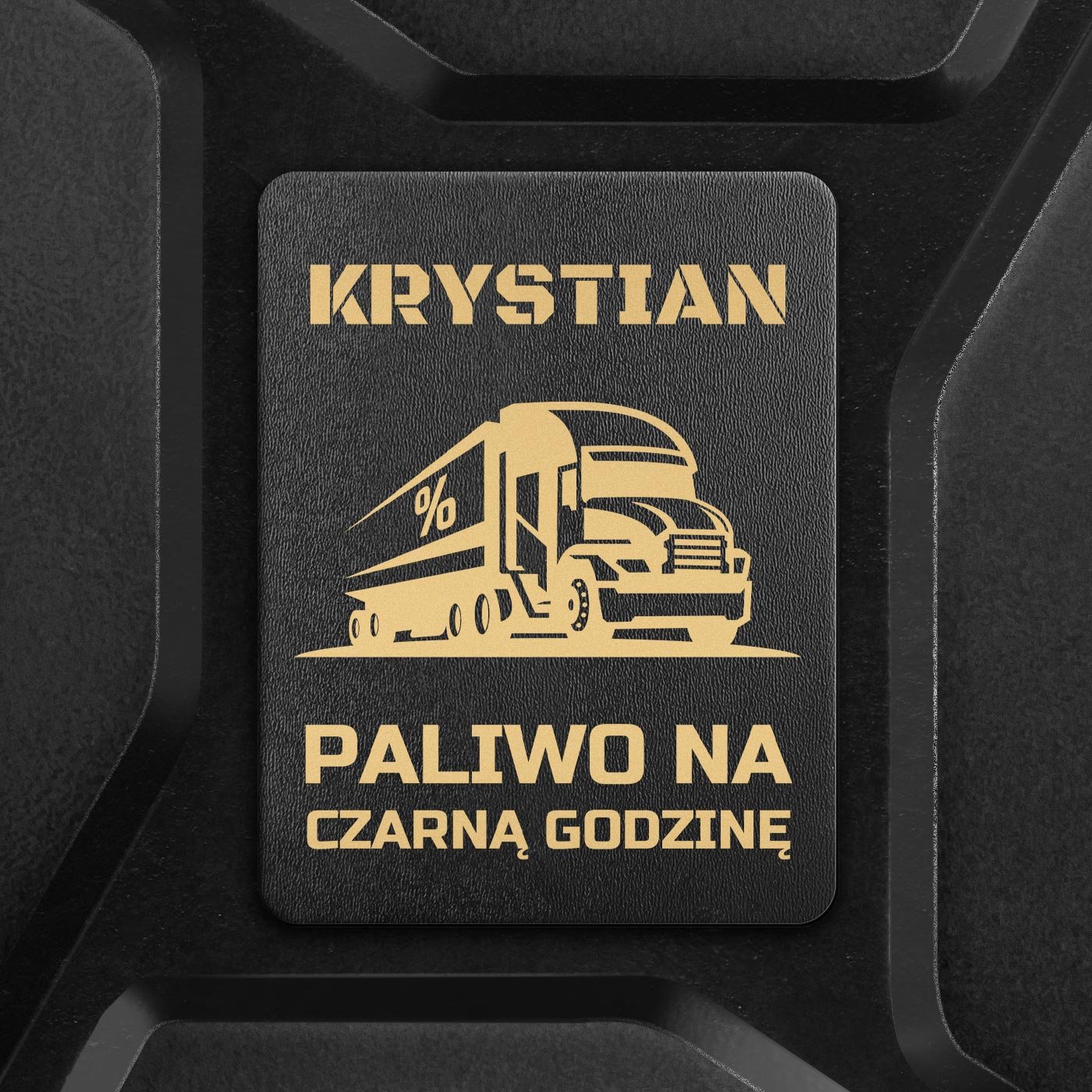 Kanister barek z grawerem dla kierowcy na imieniny