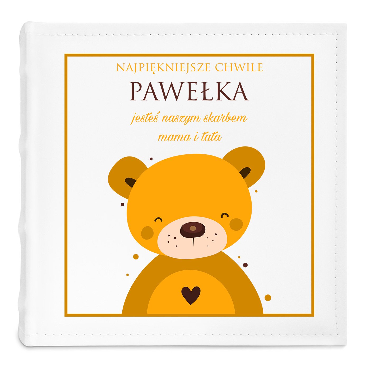 Album na zdjęcia z nadrukiem dla chłopca na imieniny