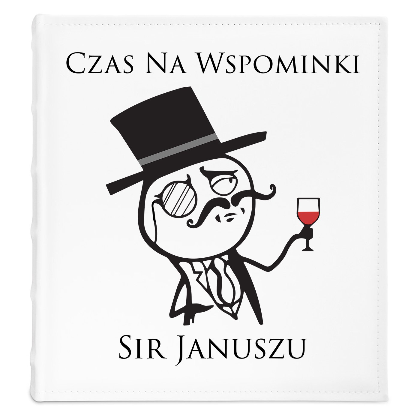 Album na zdjęcia z nadrukiem dla gentlemana