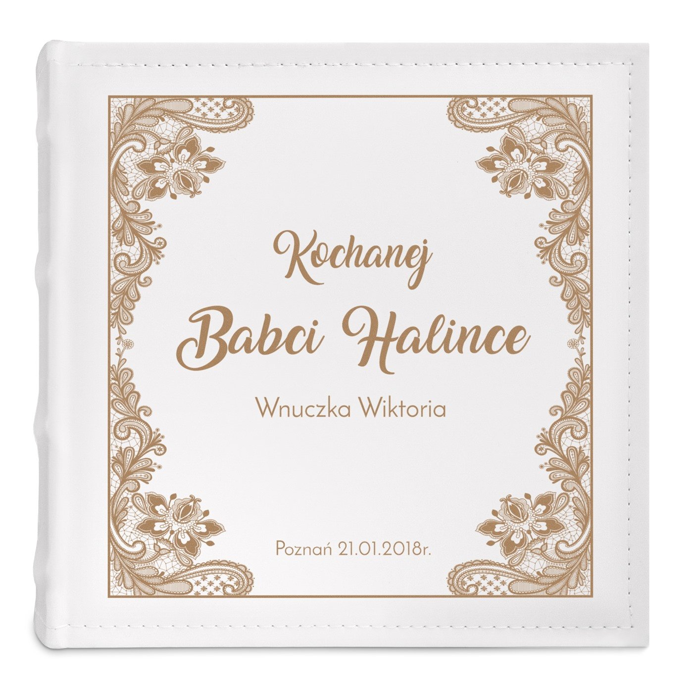 Album na zdjęcia z nadrukiem dla babci na Dzień Babci