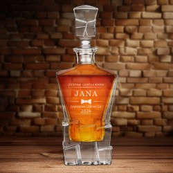 Karafka Ice Blink z grawerem dla gentlemana