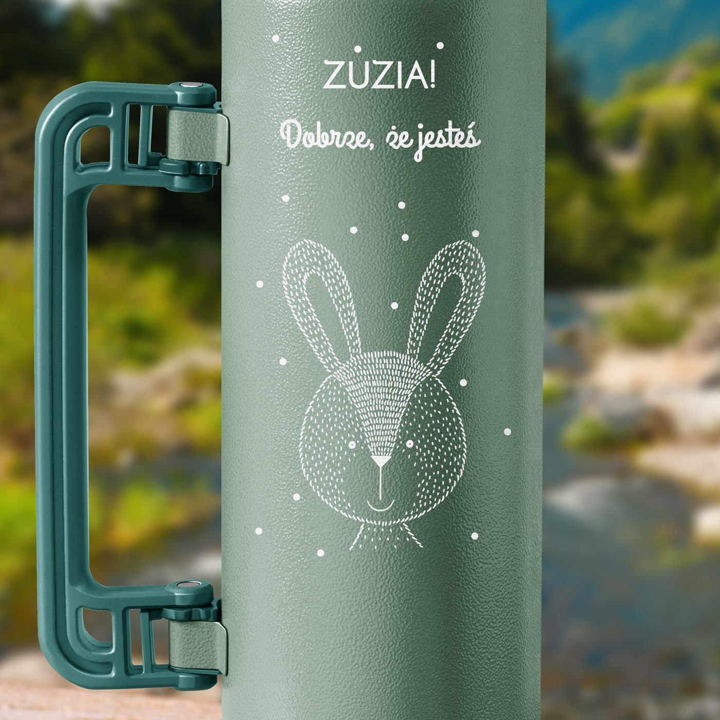 Termos z grawerem dla niej dziewczynki na imieniny walentynki Wielkanoc