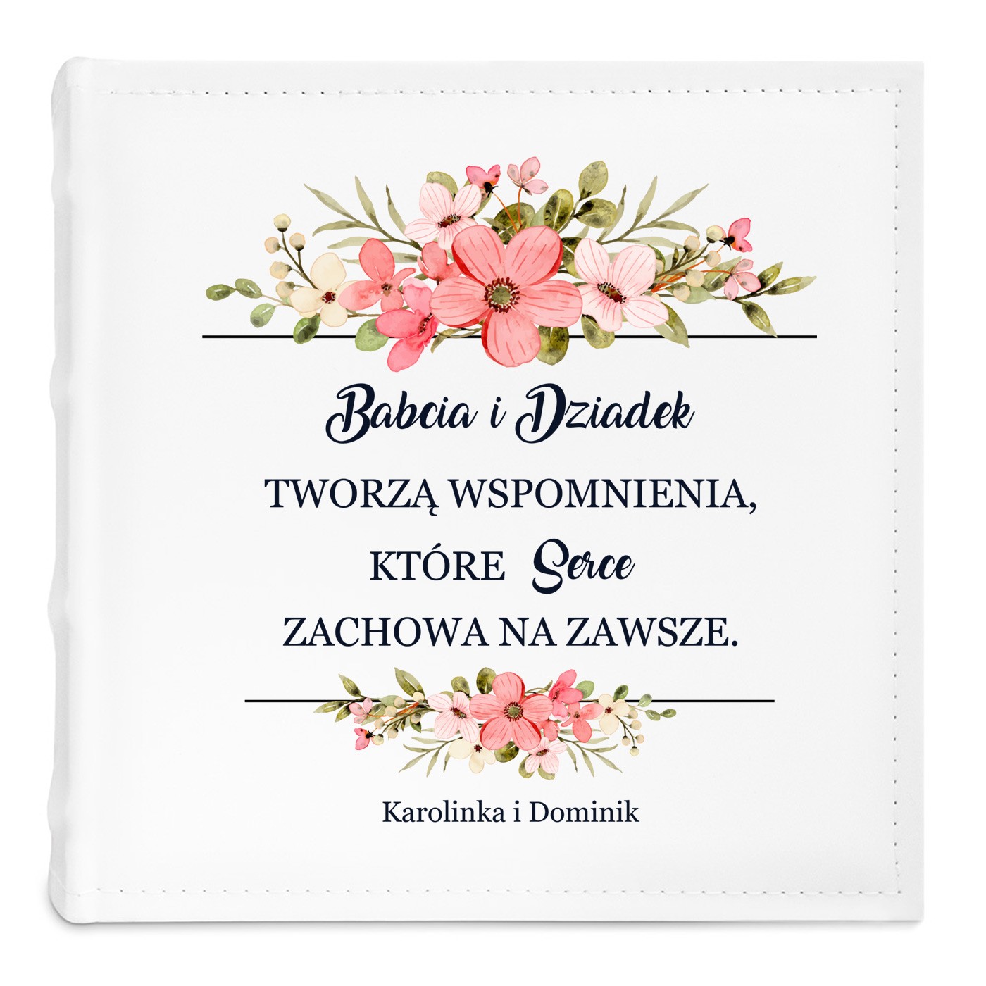 Album na zdjęcia z nadrukiem na Dzień Babci i Dziadka