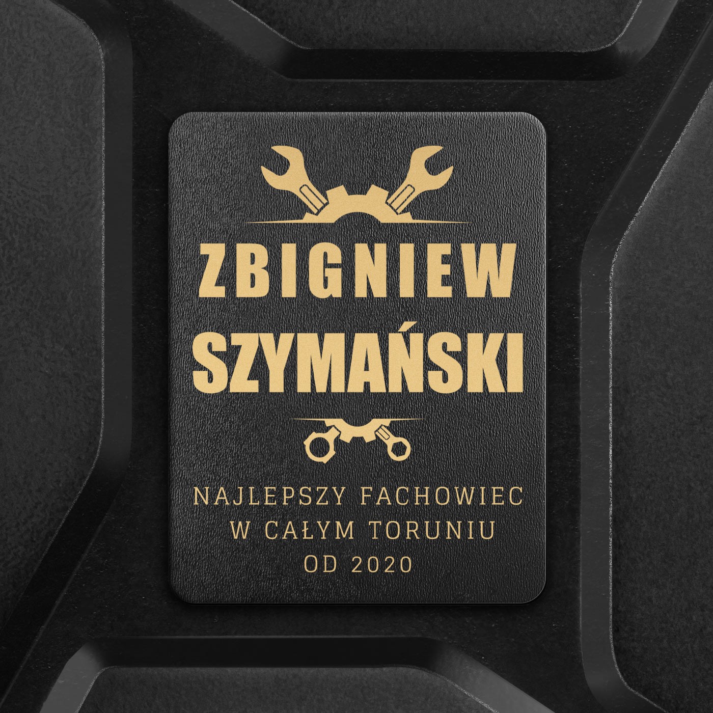 Kanister barek z wyposażeniem dla majsterkowicza mechanika na urodziny