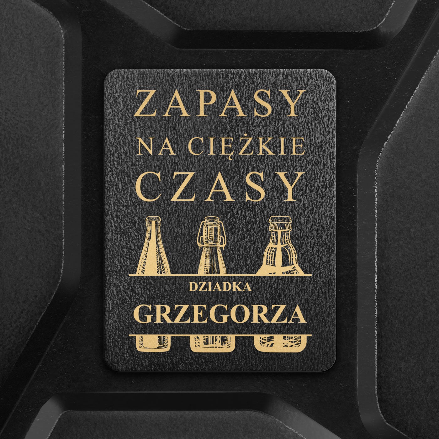 Kanister barek z wyposażeniem dla dziadka na Dzień Dziadka