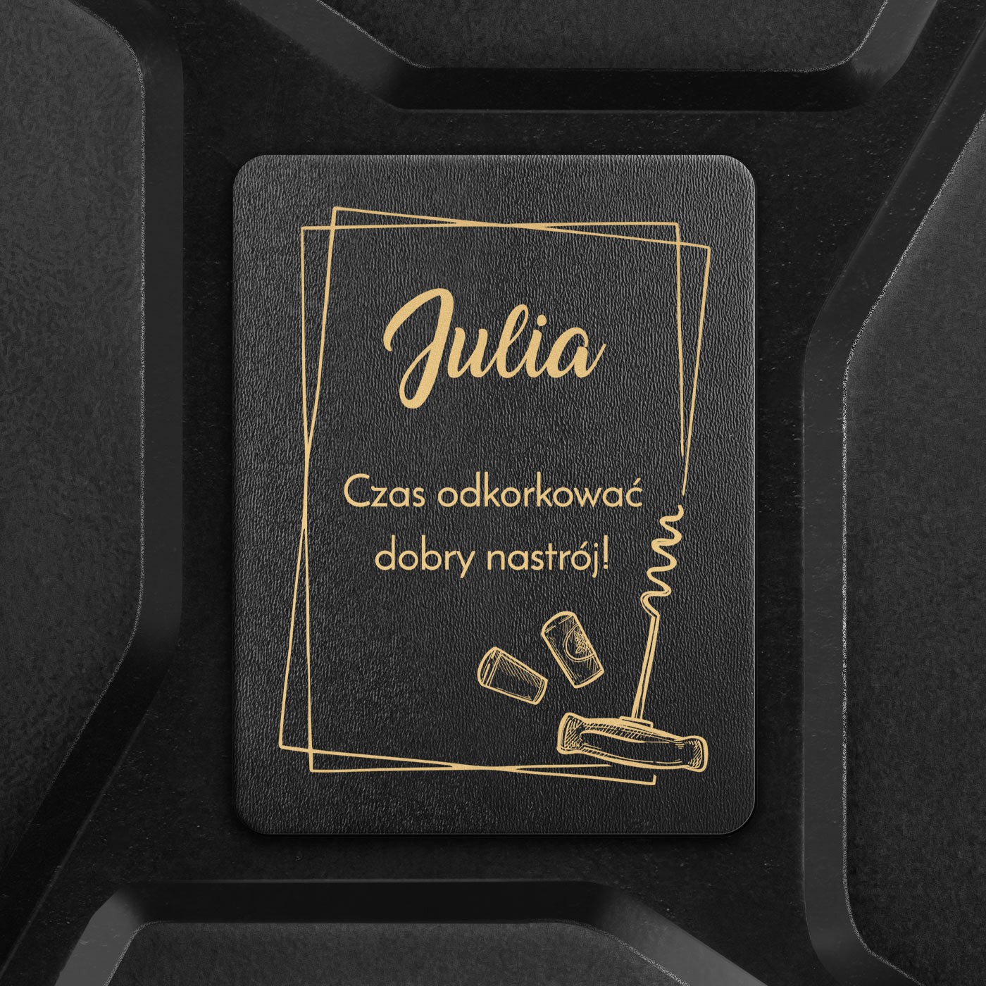 Kanister barek z wyposażeniem dla imprezowiczki na urodziny