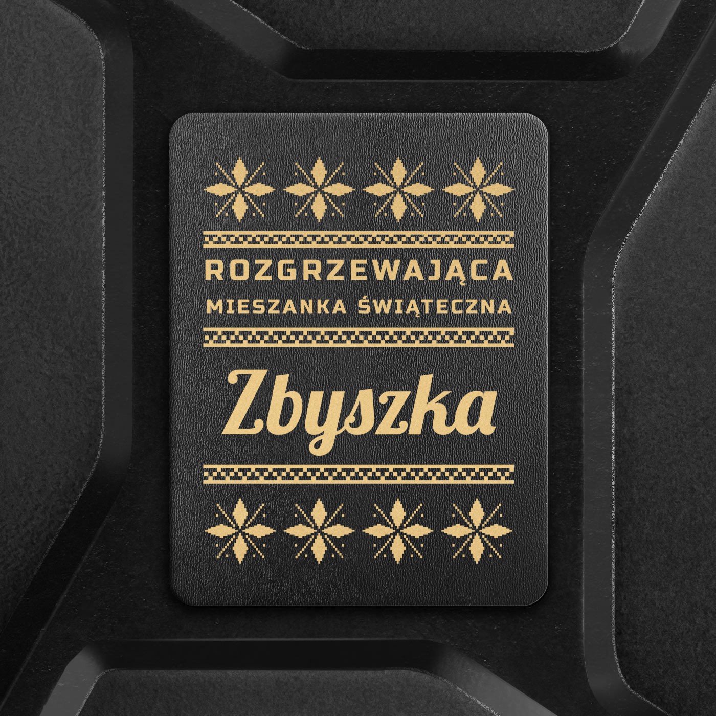 Kanister barek z wyposażeniem na święta dla mężczyzny