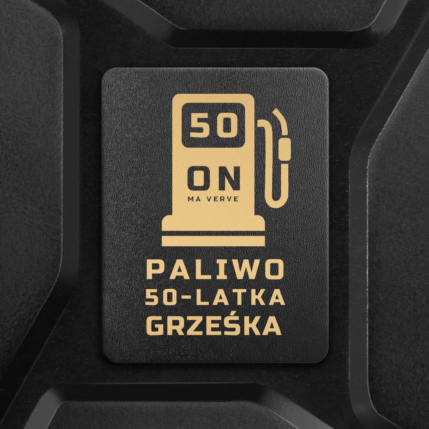 Kanister barek z wyposażeniem na 50 urodziny