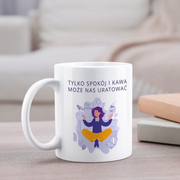 Kubek z nadrukiem dla nauczycielki na zakończenie roku
