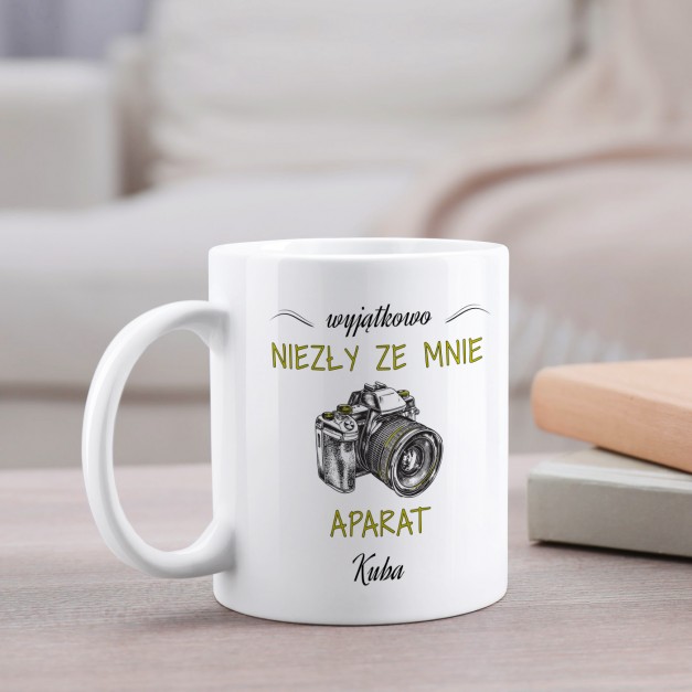 Kubek z nadrukiem dla niego fotografa