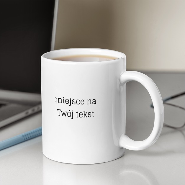 Kubek z nadrukiem na święta mikołajki