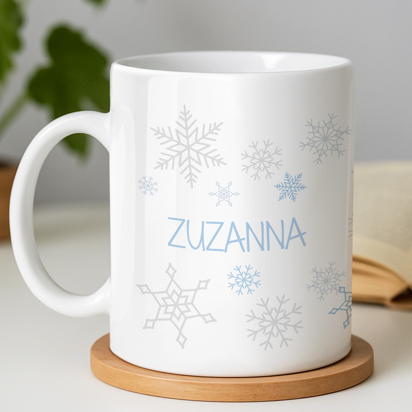 Kubek z nadrukiem dla niej dziewczyny na święta