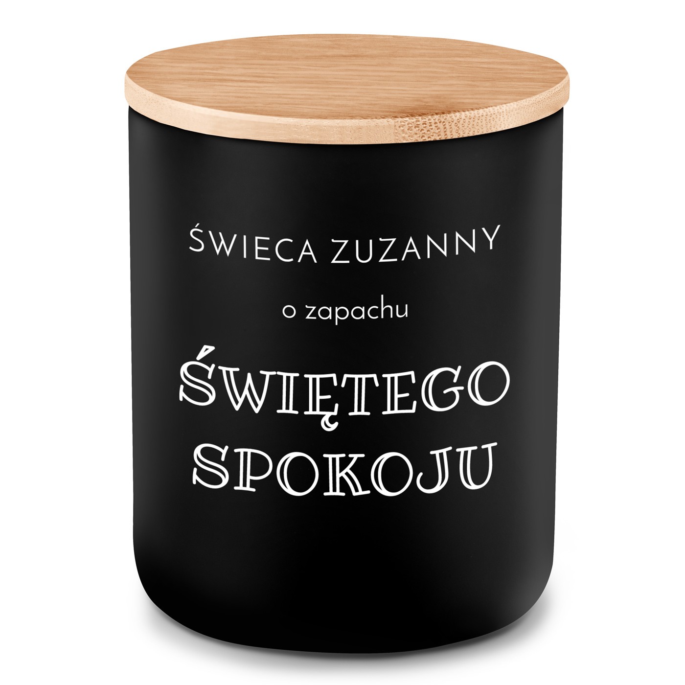 Świeca sojowa z grawerem dla niej
