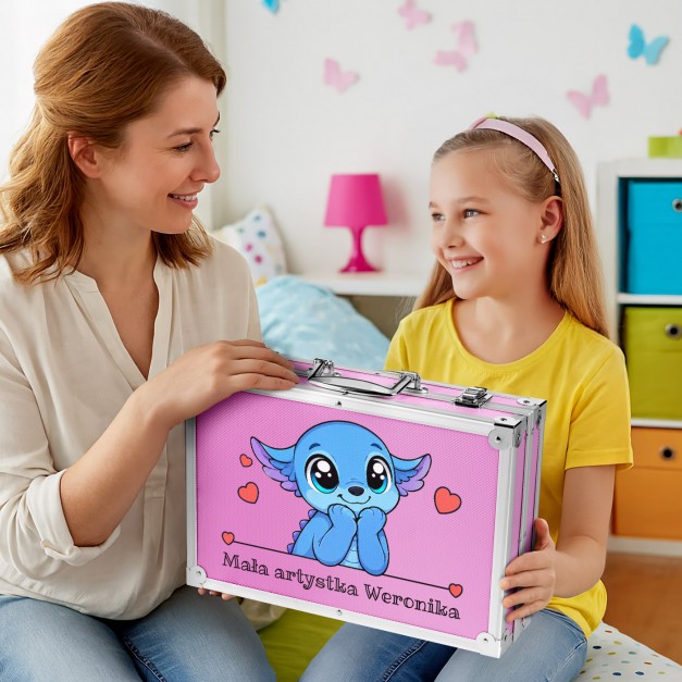 Zestaw artystyczny dla dziecka dziewczynki 10 lat na urodziny