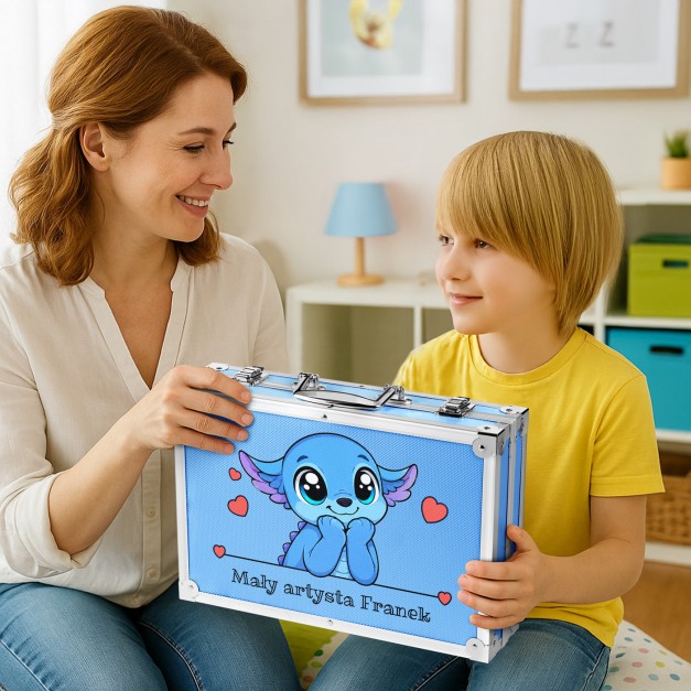 Zestaw artystyczny do malowania dla chłopca na urodziny