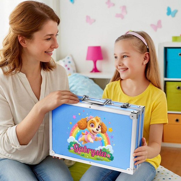 Zestaw artystyczny do malowania dla dziewczynki chrześniaczki