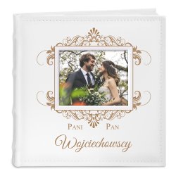Album z nadrukiem na zdjęcia dla pary na ślub