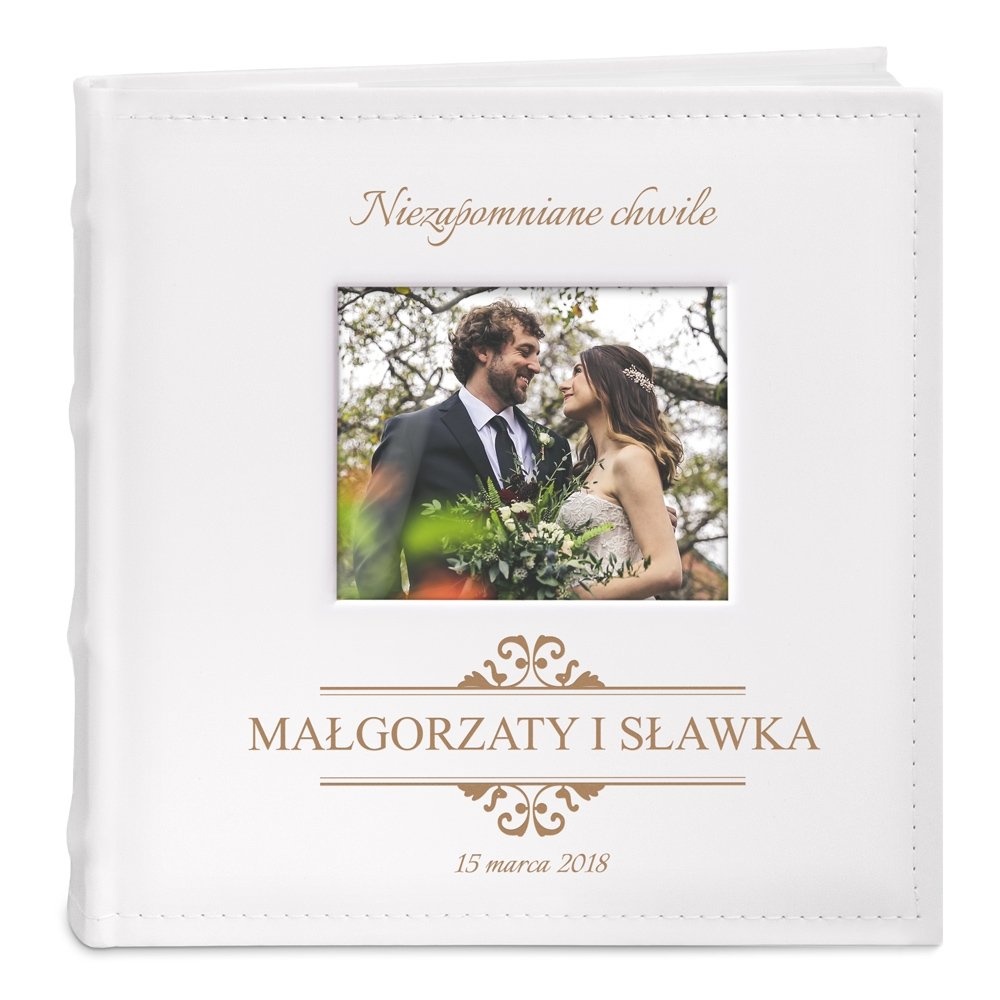 Album z nadrukiem na zdjęcia dla pary na ślub rocznicę