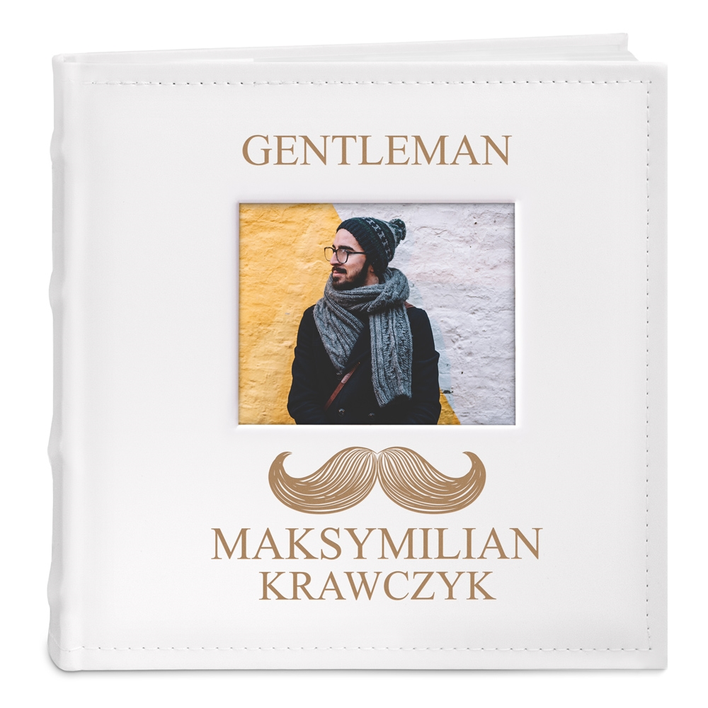 Album z nadrukiem na zdjęcia dla gentlemana na imieniny