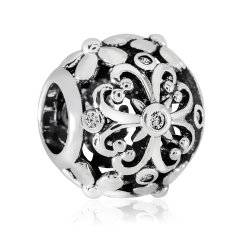 Charms Koralik Srebrny PANI WIOSNA