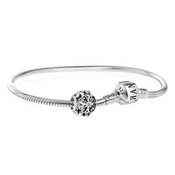Charms Koralik Srebrny PANI WIOSNA