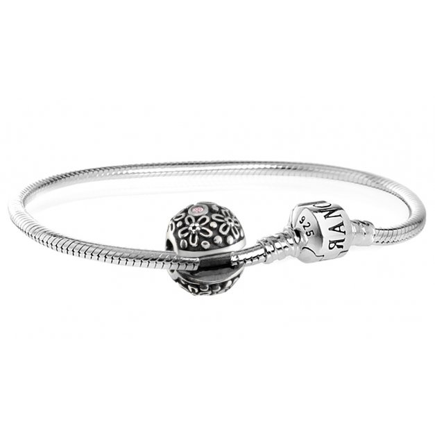 Charms KLIPS Srebrny KROPLE MOKOSZY Polne Kwiaty II