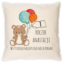 Poduszka Chrzest Roczek Z Grawerem